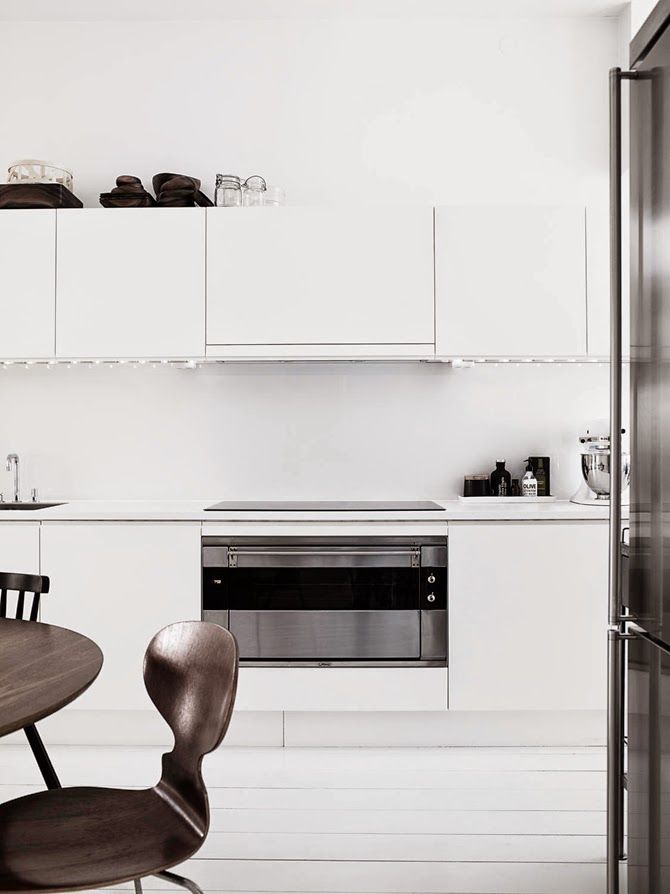 10x simple & white great little kitchen