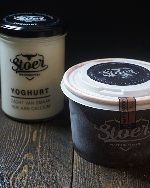 Stoere Yoghurt en Stoer Waterbuffelijs