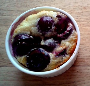 Kersenclafoutis mini