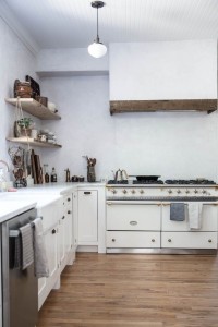 Witte design keuken
