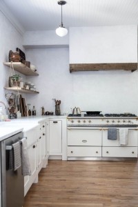 Witte design keuken