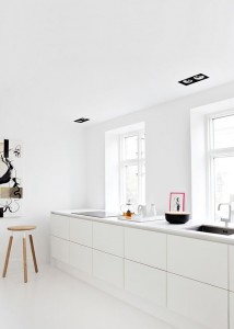 witte design keuken