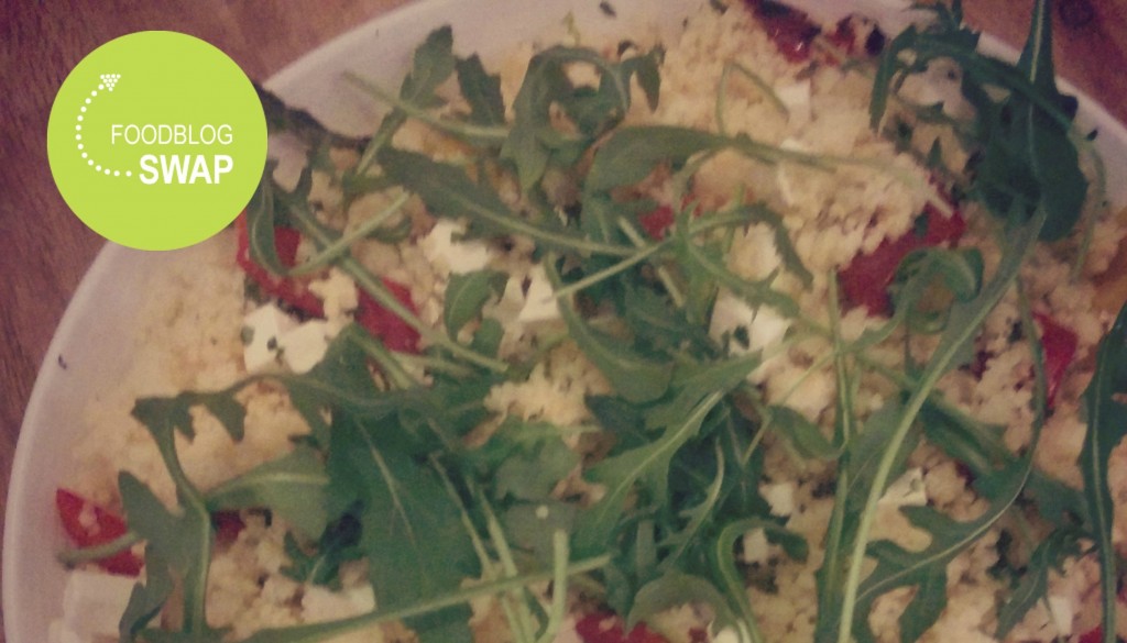 couscous salade met gegrilde paprika
