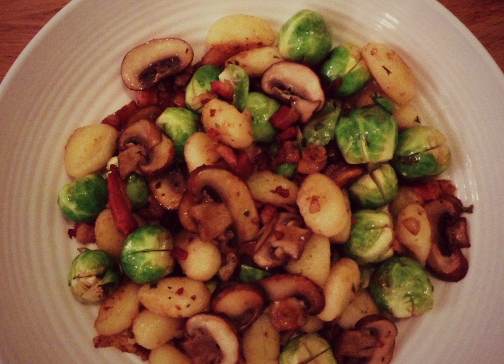 Gnocchi-met-spruitjes