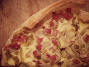 Quiche met witlof en spekjes