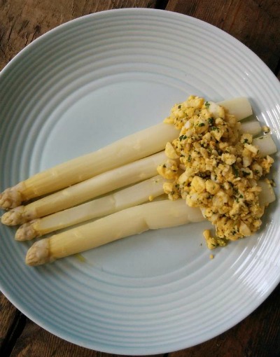 asperges op Vlaamse wijze