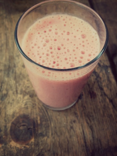 Aardbeien smoothie