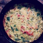 Frittata met courgette