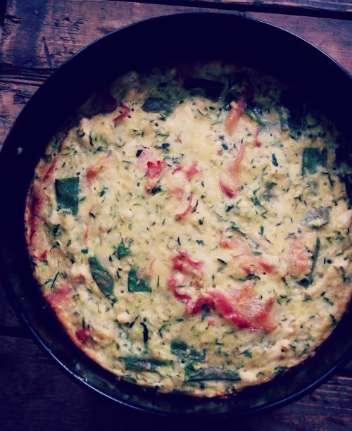 Frittata met courgette