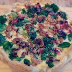 Quiche met broccoli en spekjes