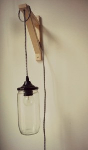 fles lamp