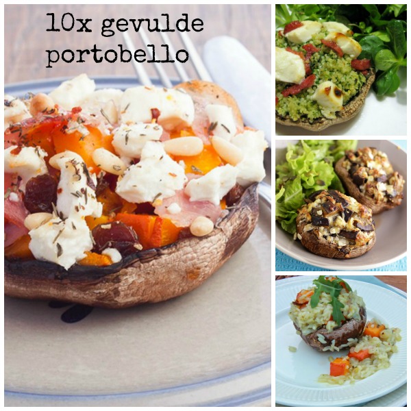 10x gevulde portobello