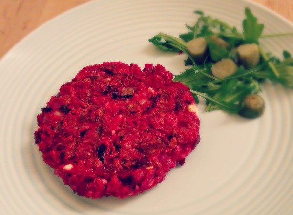 bietenburger met feta