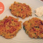 zoete aardappel courgettekoekjes