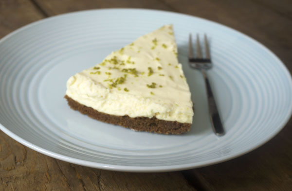 Limoen cheesecake no-bake