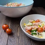 rijstsalade met tonijn