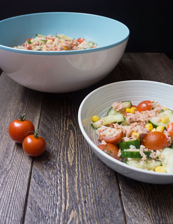 rijstsalade met tonijn 