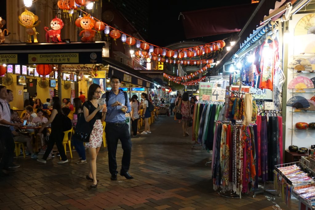 Chinatown by night