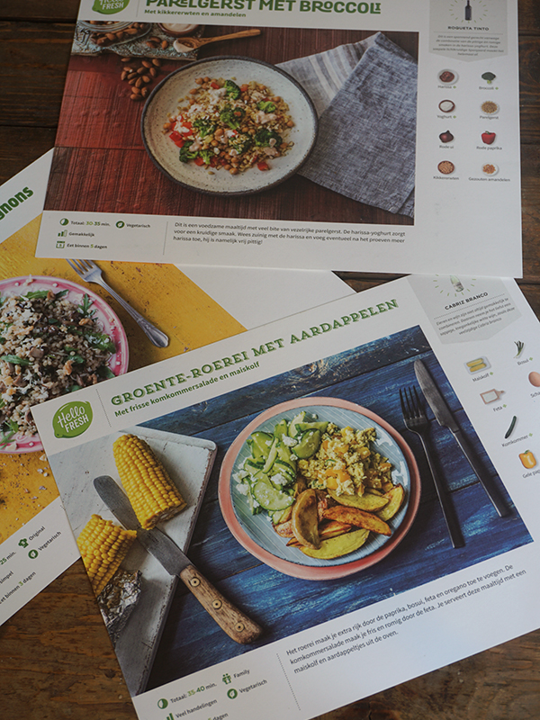 HelloFresh recepten groene maandag