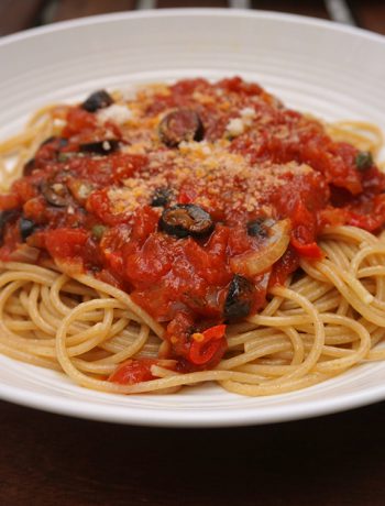 spaghetti alla puttanesca