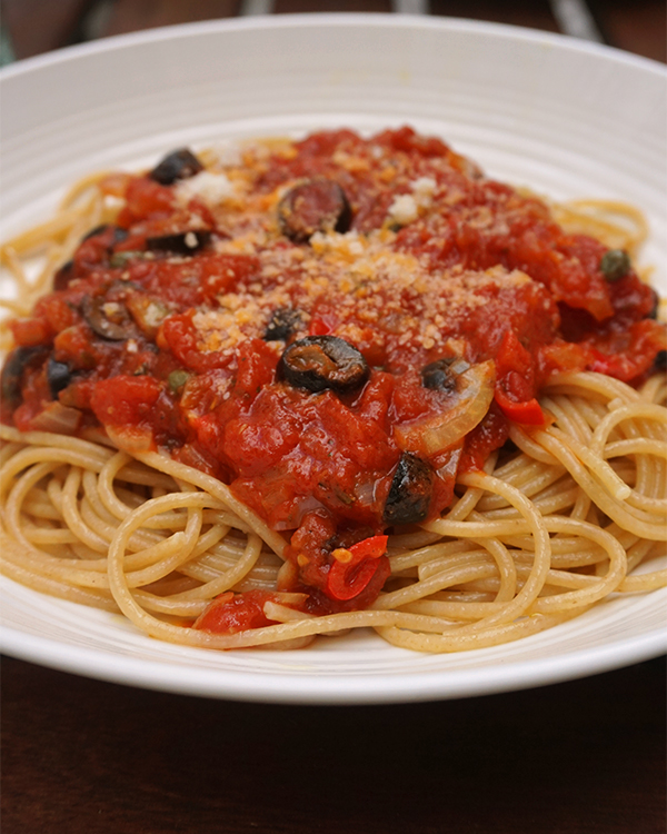 spaghetti alla puttanesca